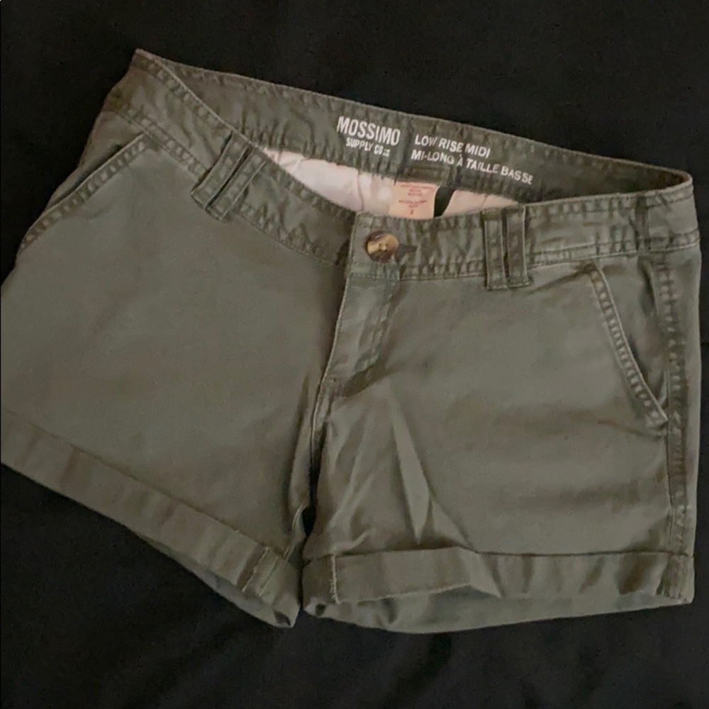 Olive Green Shorts